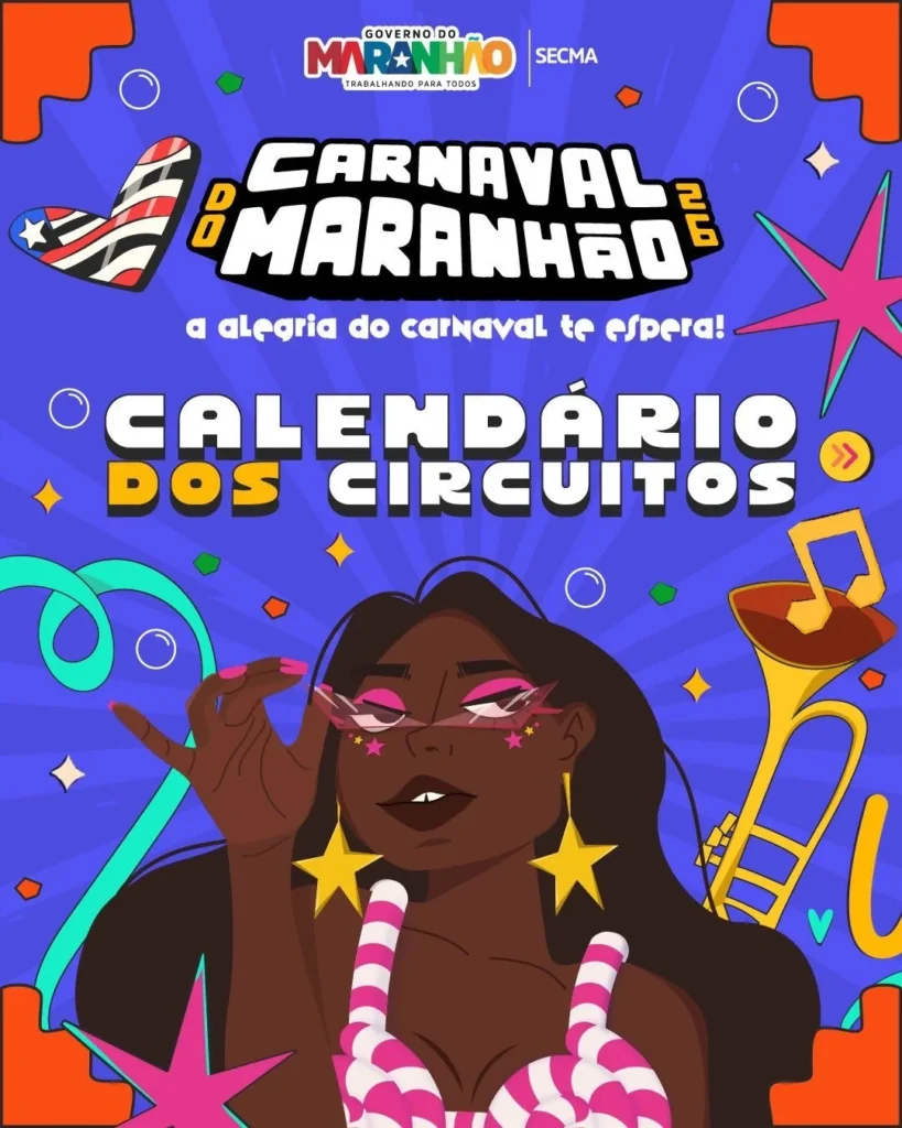 Carnaval 2026 no Maranhão: Calendário Oficial é Divulgado pelo Governo