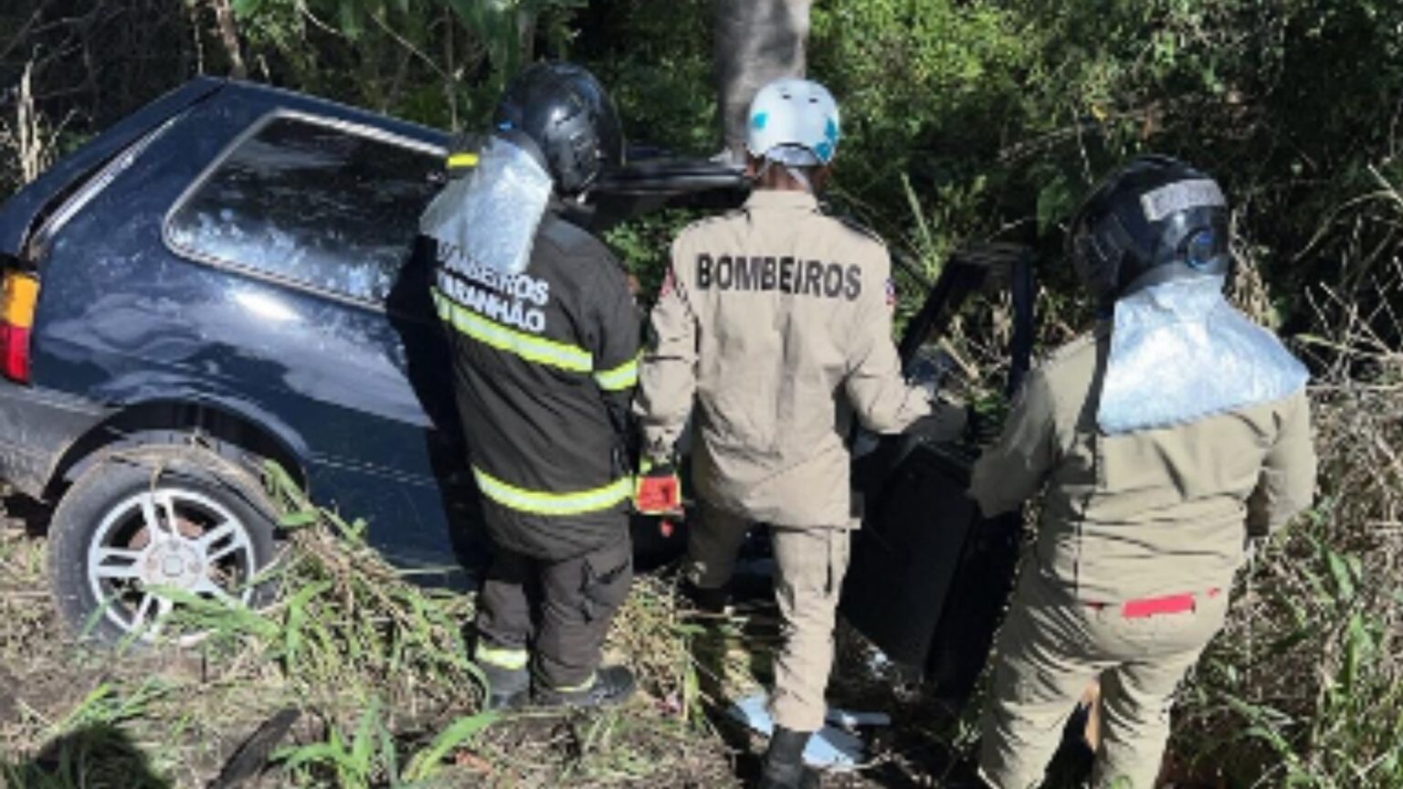 Mulher em estado grave após trágico acidente na BR-316, no MA Mulher em estado grave após trágico acidente na BR-316, no MA