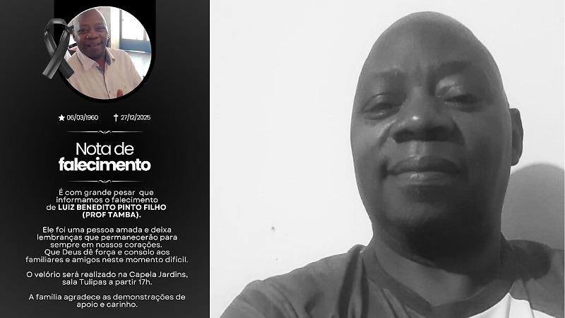 Professor Luiz Tambá, Referência em Educação Física em Cuiabá, Falece aos 27 Anos Professor Luiz Tambá, Referência em Educação Física em Cuiabá, Falece aos 27 Anos