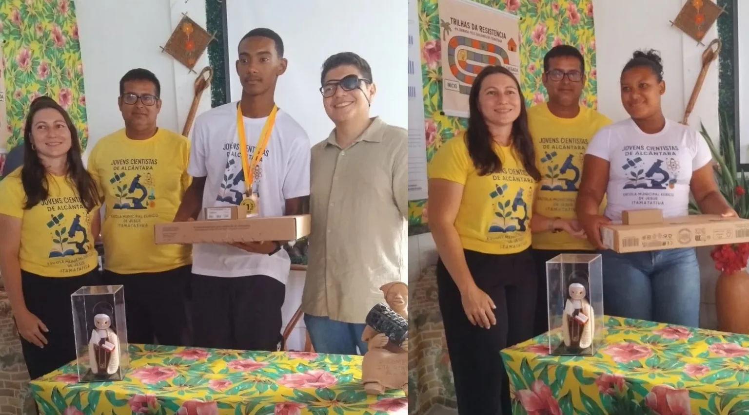 Professores de Bequimão Recebem Prêmio por Projeto Educacional Inovador em Alcântara Professores de Bequimão Recebem Prêmio por Projeto Educacional Inovador em Alcântara