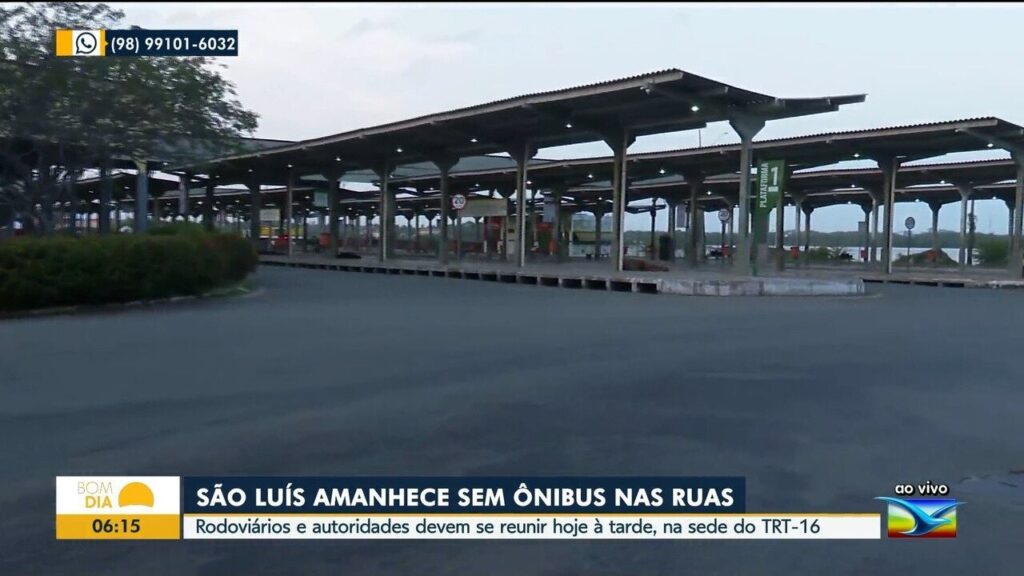 Greve dos Rodoviários em São Luís se Mantém Após Audiência Sem Acordo
