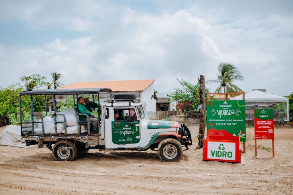 Heineken e Solos Expandem Iniciativa de Reciclagem de Vidro em Atins - Mantendo a Sustentabilidade e