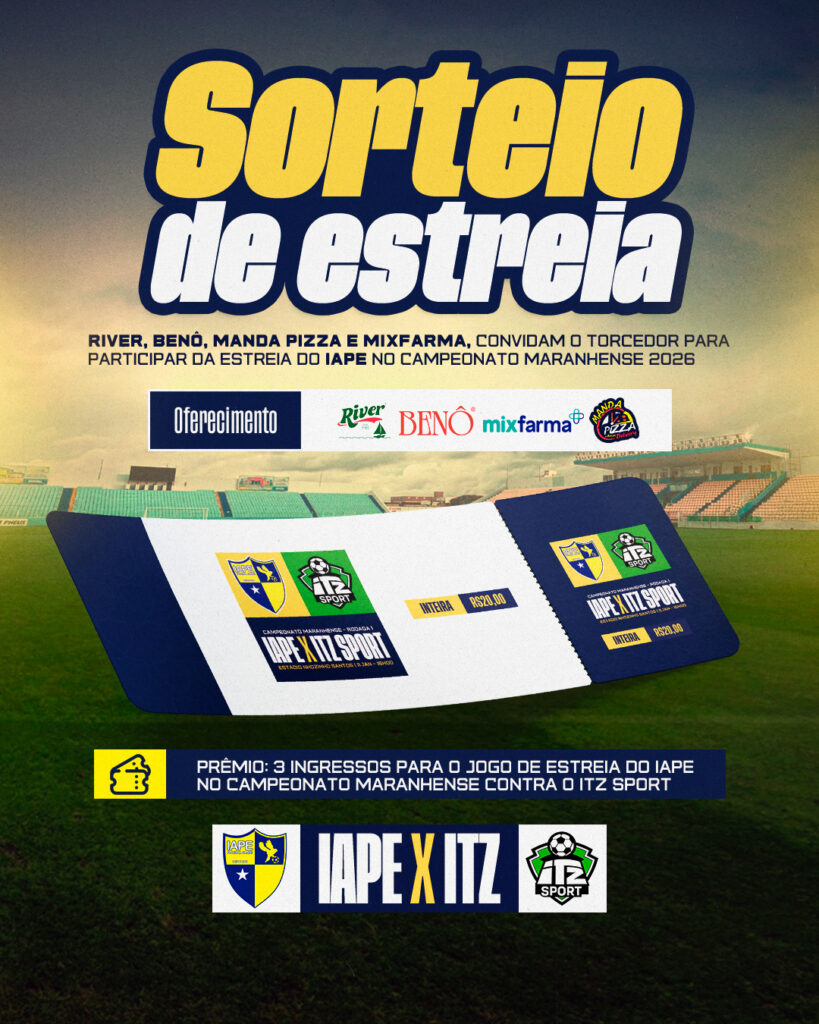 IAPE e Patrocinadores Reforçam Conexão com a Torcida na Estreia do Maranhense 2026