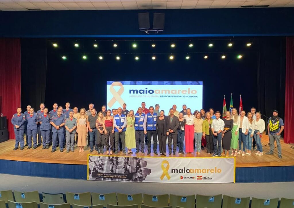 Maio Amarelo 2025: Detran/SC Inova com Evento Estadual para Educação no Trânsito