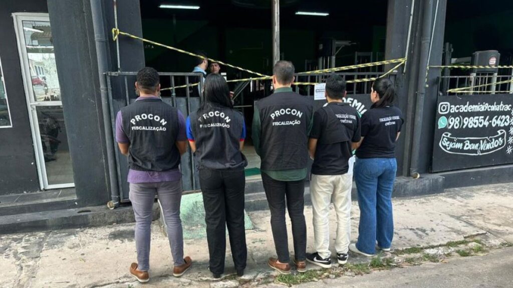 Academia e Escola de Natação em São Luís Interditadas: Ação do CREF e Procon