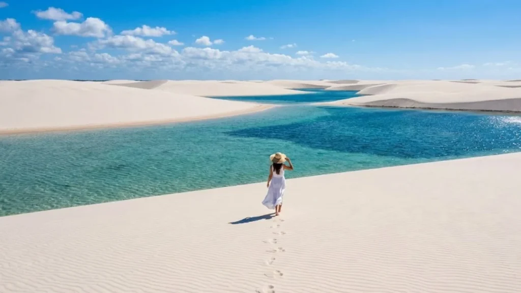 Descubra o Paraíso Escondido dos Lençóis Maranhenses: Lagoas Cristalinas e Dunas Incríveis