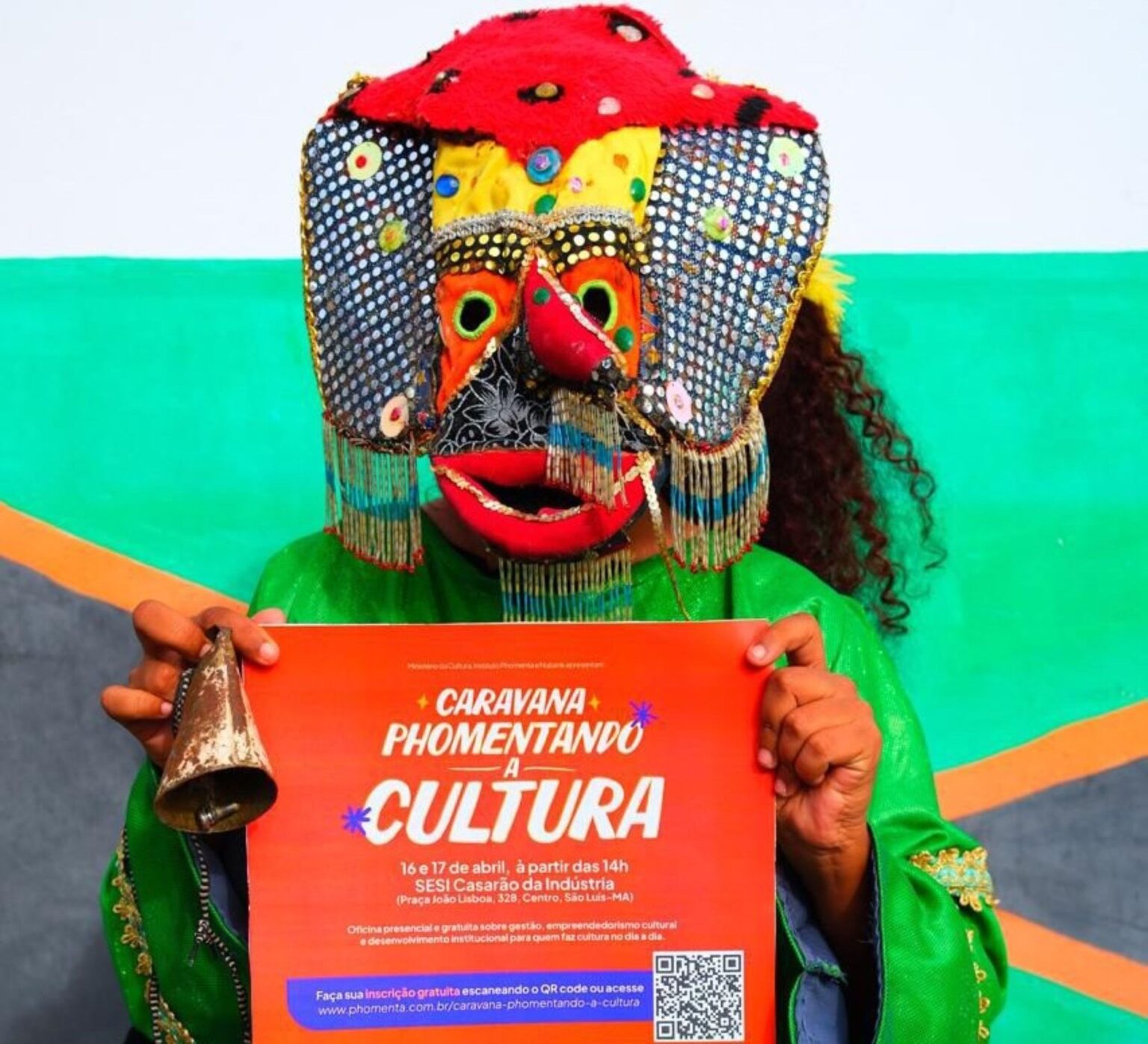 Caravana do Programa Phomentando a Cultura Atraí Artistas a São Luís com Atividades Gratuitas