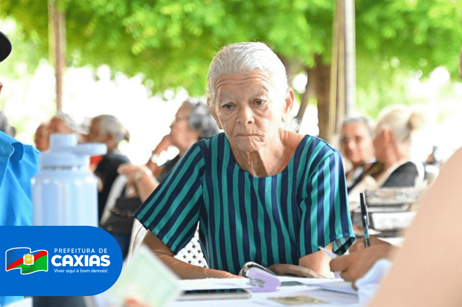 Idosos do Centro de Convivência no Bairro Seriema Recebem Apoio do Projeto Saúde e Convivência 60+