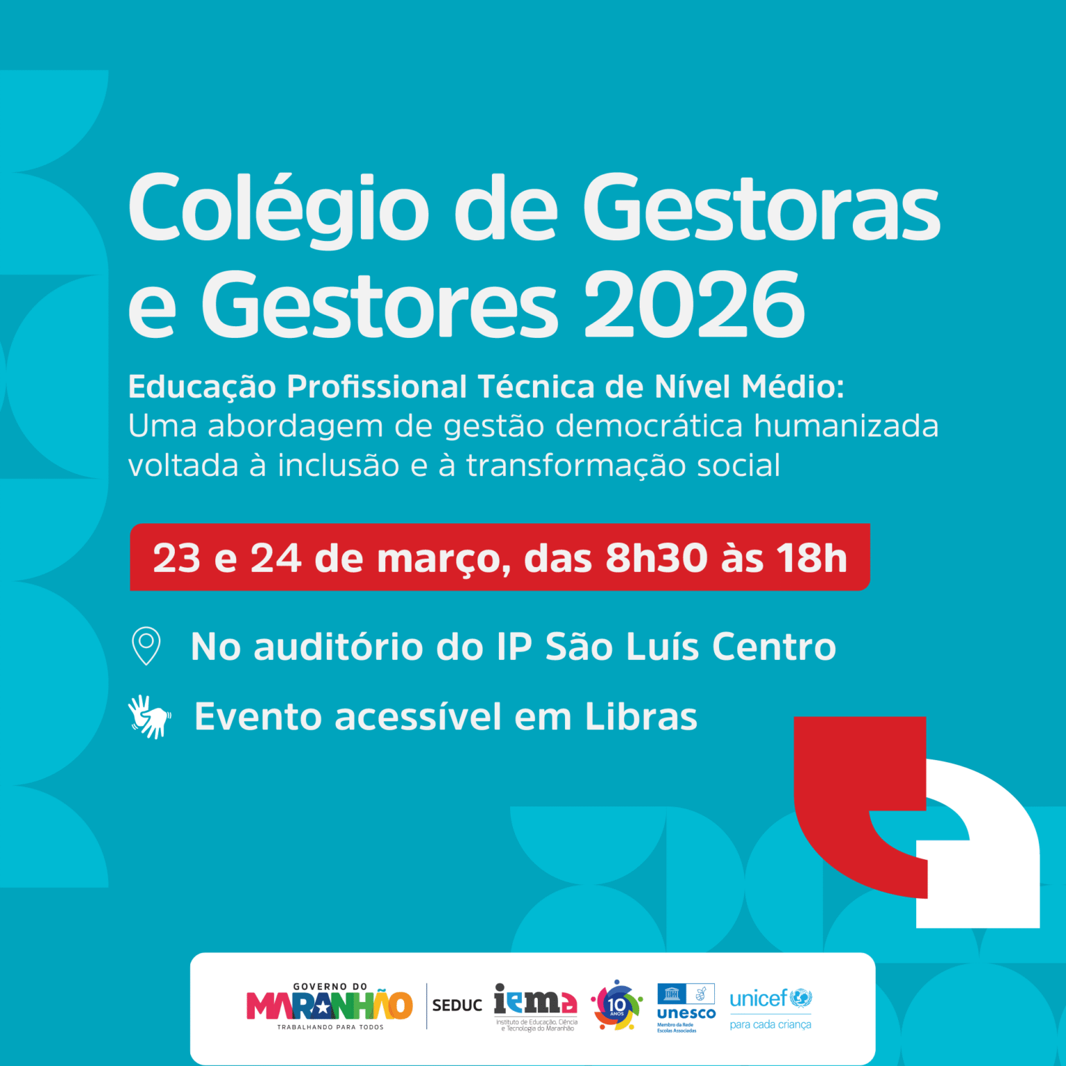 IEMA Promove Colégio de Gestoras e Gestores 2026 para Avançar na Educação no Maranhão