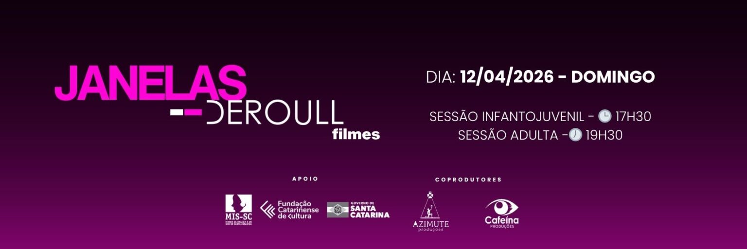 Descubra a Mostra ‘Janelas Deroull Filmes’ em Florianópolis: Uma Atração Cultural Imperdível Descubra a Mostra 'Janelas Deroull Filmes' em Florianópolis: Uma Atração Cultural Imperdível
