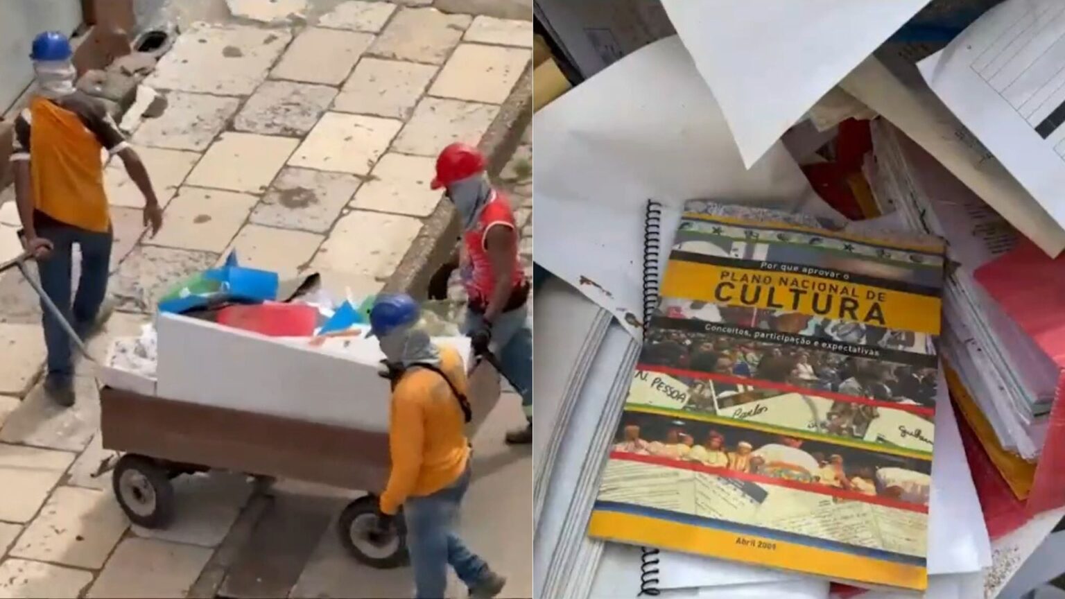 Documentos Públicos com Mais de 40 Anos Encontrados em Lixo em São Luís