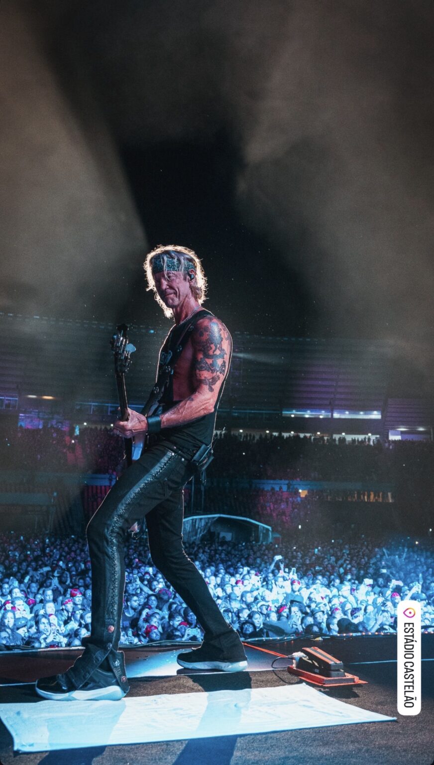 Espetáculo do Guns N’ Roses em São Luís: Chuva e Desafios Não Abalam a Energia do Rock