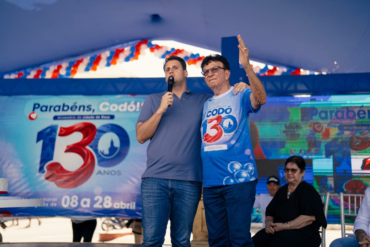 Orleans Brandão Celebra 130 Anos de Codó com Apoio Popular à Sua Pré-Candidatura