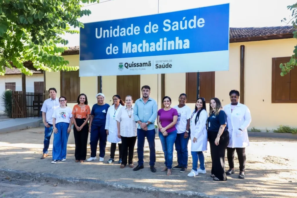 Prefeitura de Quissamã Inaugura Reforma da Unidade de Saúde da Família em Machadinha Prefeitura de Quissamã Inaugura Reforma da Unidade de Saúde da Família em Machadinha