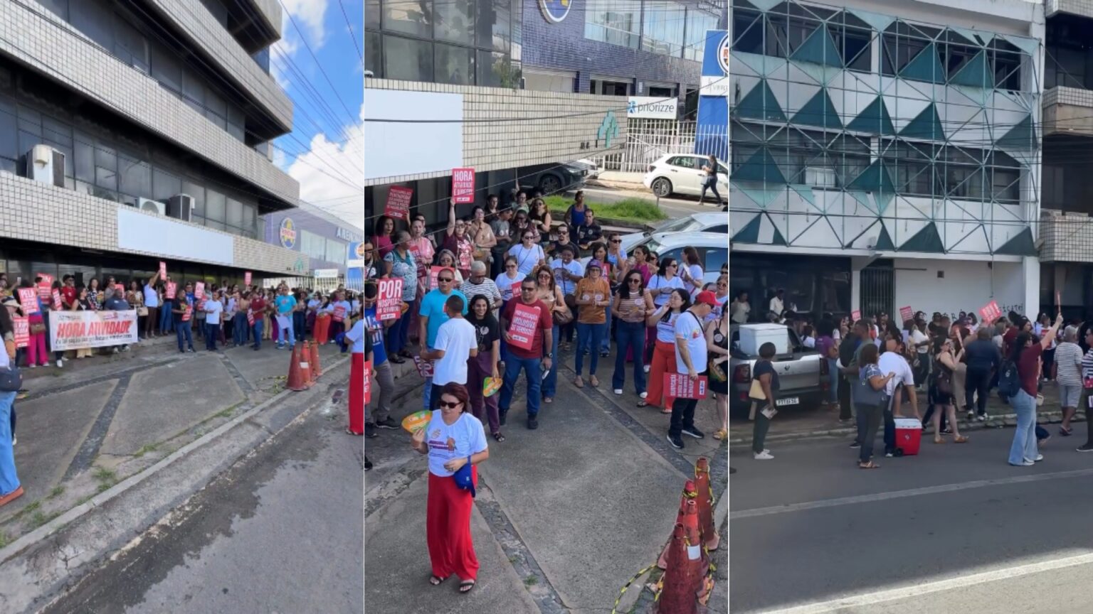 Professores de São Luís em Protesto: Exigem Valorização e Diálogo com a Semed Professores de São Luís em Protesto: Exigem Valorização e Diálogo com a Semed