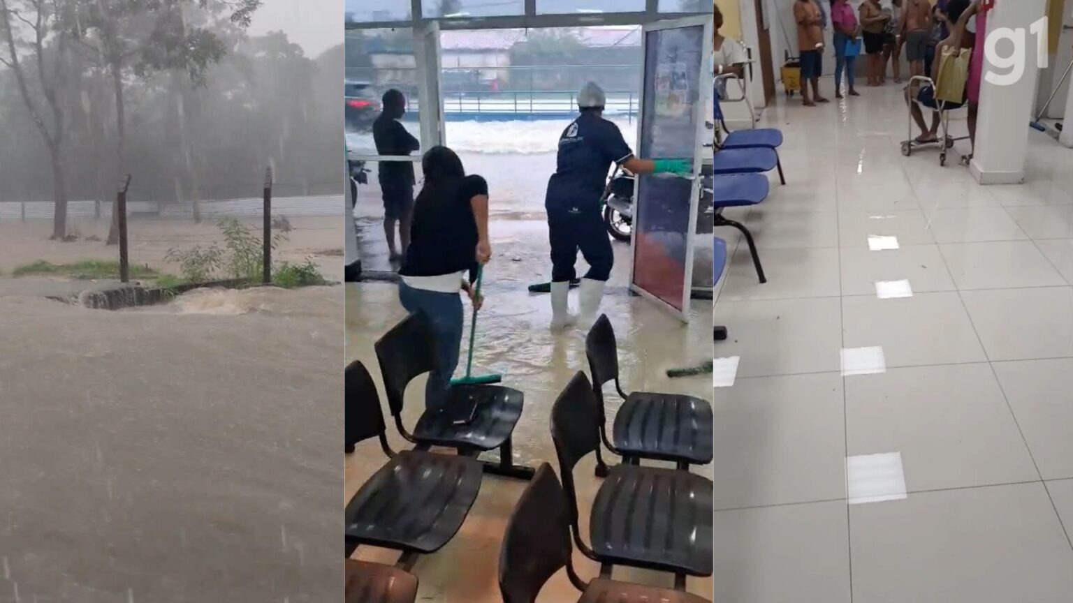 Forte Chuva Alaga Unidades de Saúde e Gera Transtornos na Grande São Luís