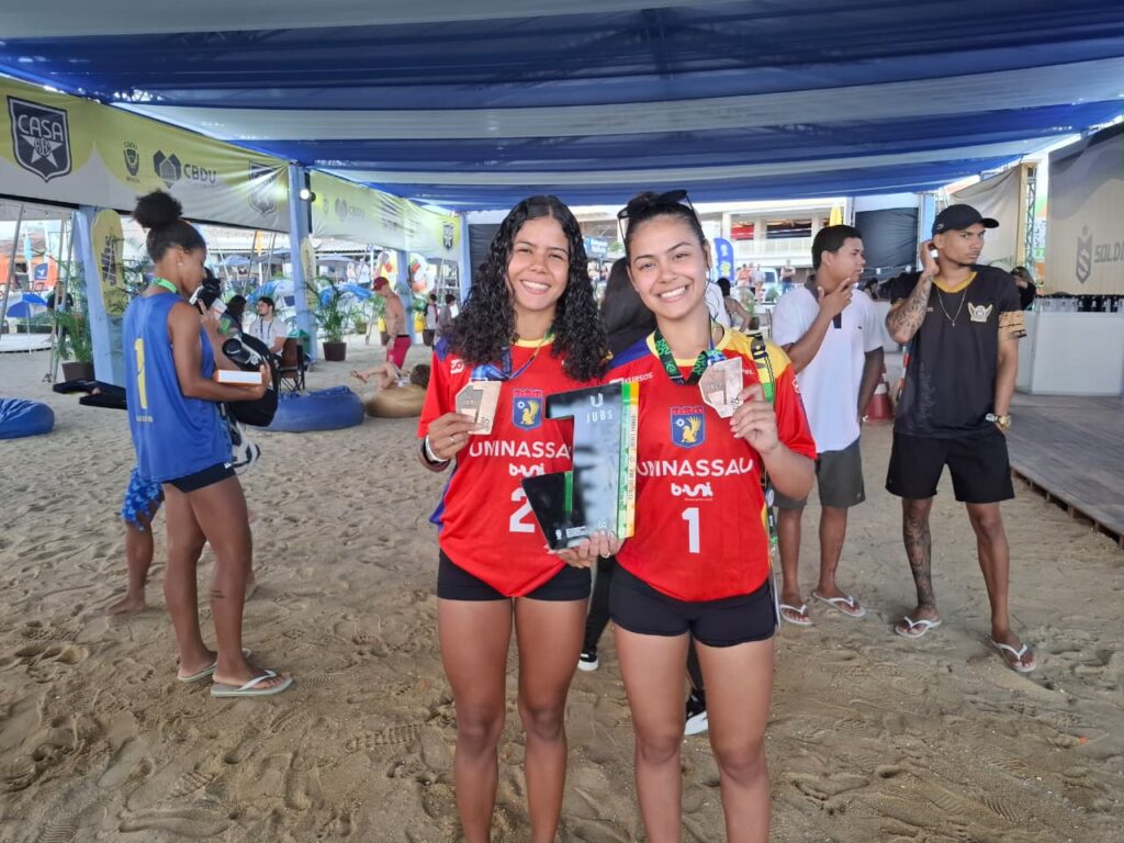 Maranhão Brilha nos Jogos Universitários Brasileiros com Medalhas em Beach Tennis e Futevôlei