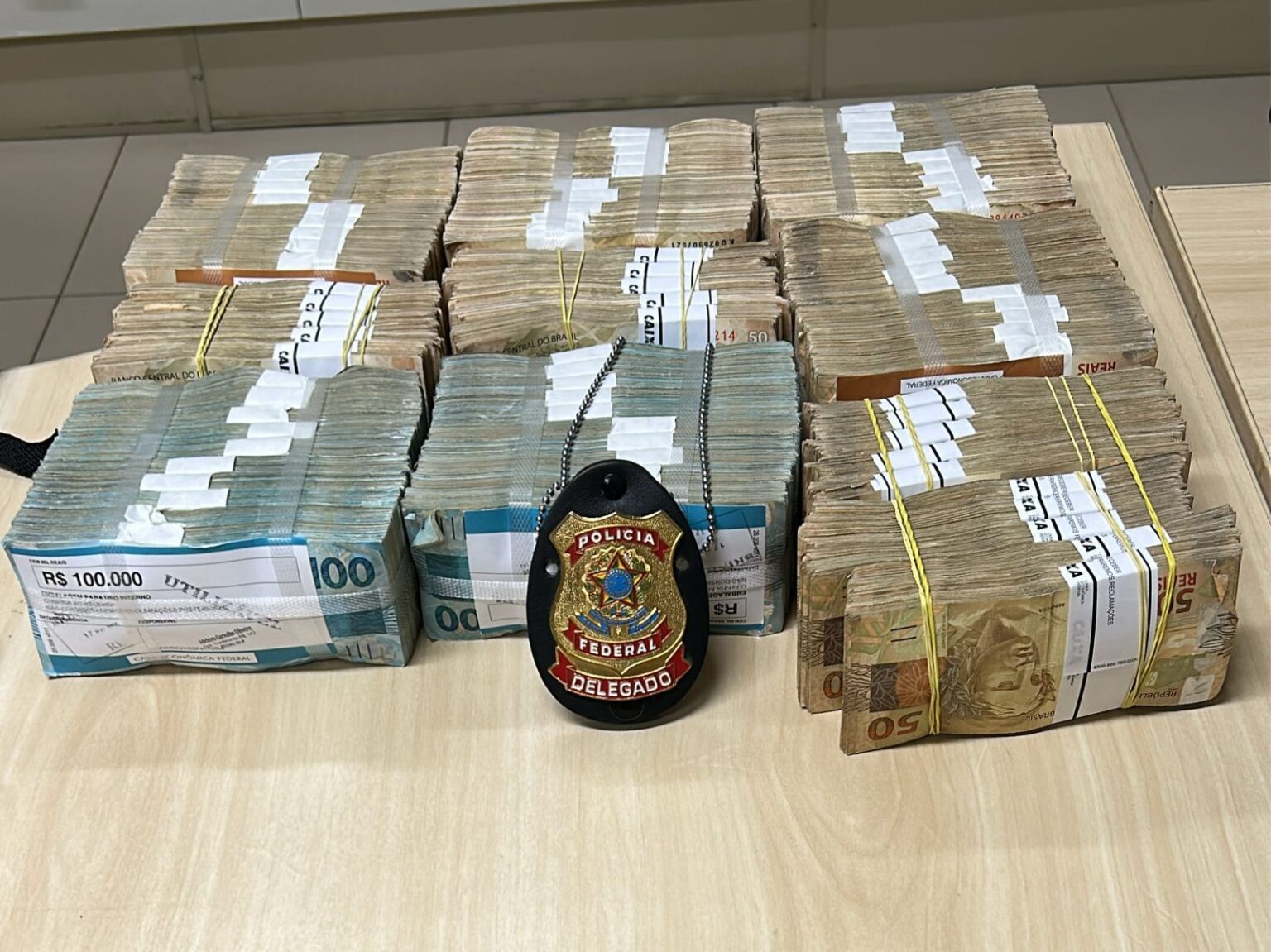 Operação da PF no Maranhão Resulta na Apreensão de R$ 500 mil em Espécie