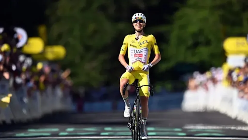 Tom Dumoulin destaca força imbatível de Pogacar na 10ª etapa do Tour de France Tom Dumoulin destaca força imbatível de Pogacar na 10ª etapa do Tour de France