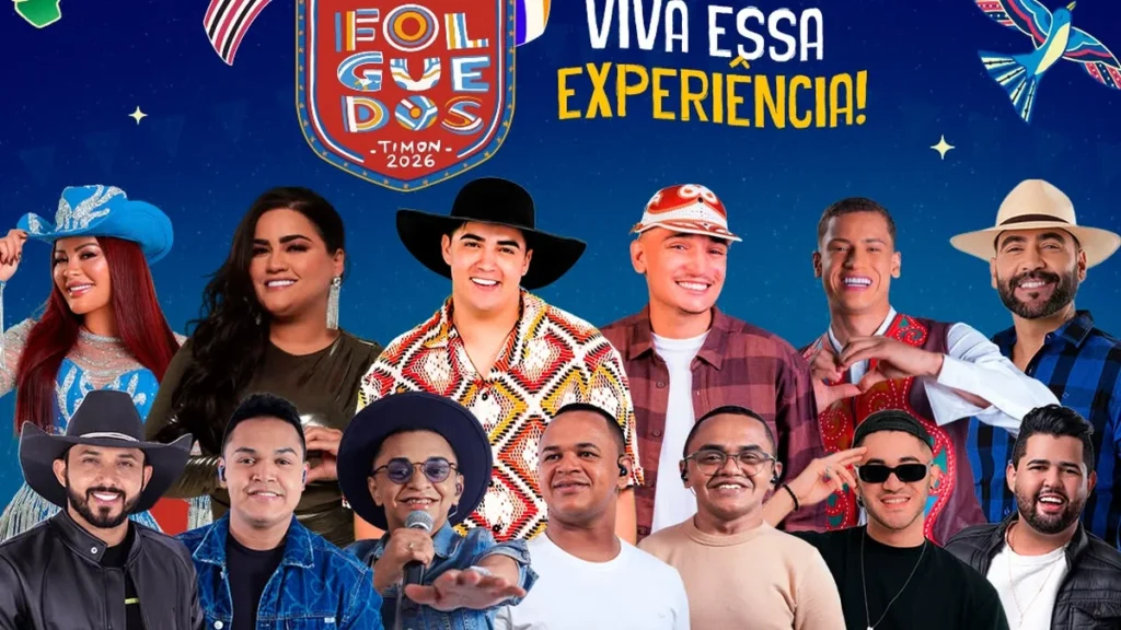 Folguedos 2026: Tradição e Grandes Atrações no Cocais Shopping em Timon Folguedos 2026: Tradição e Grandes Atrações no Cocais Shopping em Timon